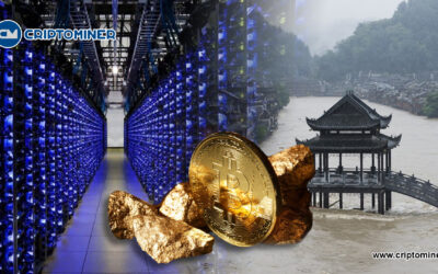 Las inundaciones en China afectan a mineros del Bitcoin